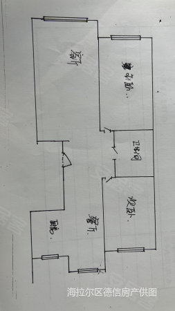 丰泽东苑2室2厅1卫102㎡南北58.5万