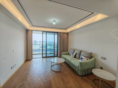 绍兴镜湖洋江西路融创滨湖湾，湖景租房，家具家电齐全，拎包入住，看房有钥匙出租房源真实图片