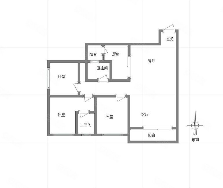 绿地新里樱园二手房,128万,3室2厅,2卫,109.51平米-重庆安居客
