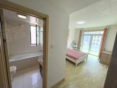 青岛市北中央商务区良辰美景独卫带阳台浴缸CBD商务区万达广场卓越诺德财富地带出租房源真实图片