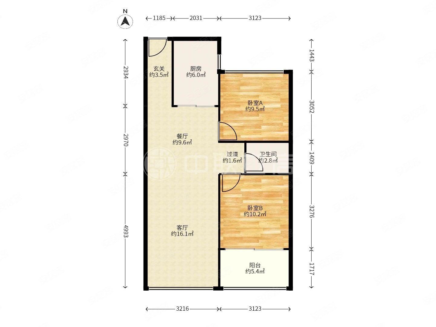 泰禾名城  小户型 2房或2.5房高层毛呸 懂得都懂.