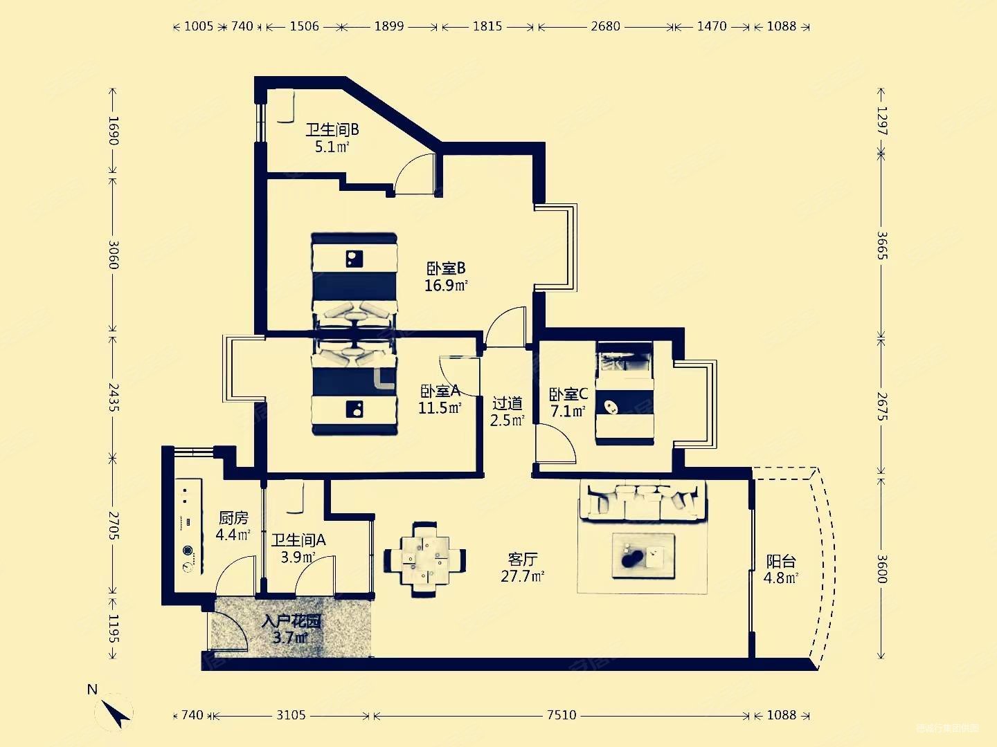 滨江东地铁口金雅苑东南向环境安静豪装