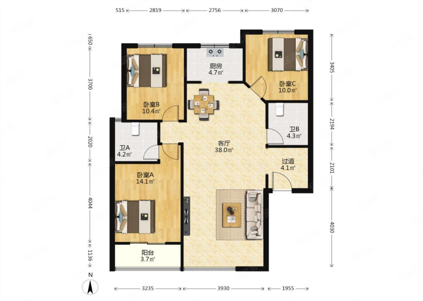 金谈固国瑞城b区
