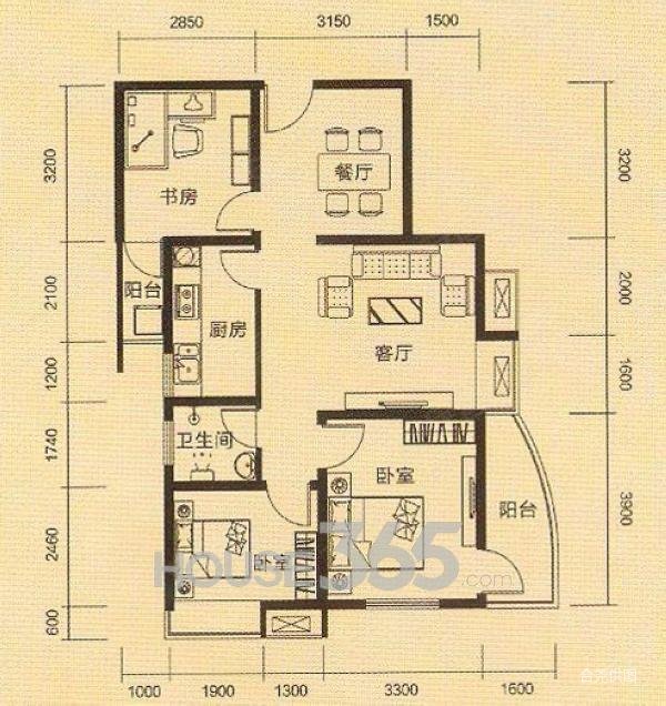 有电梯近地铁小三居出行方便正南朝向商品住宅
