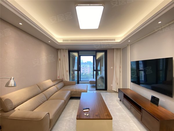 万达旁新城樾隽中央 3室2厅2卫 1 精装修 电梯房,新北租房-常州58安居