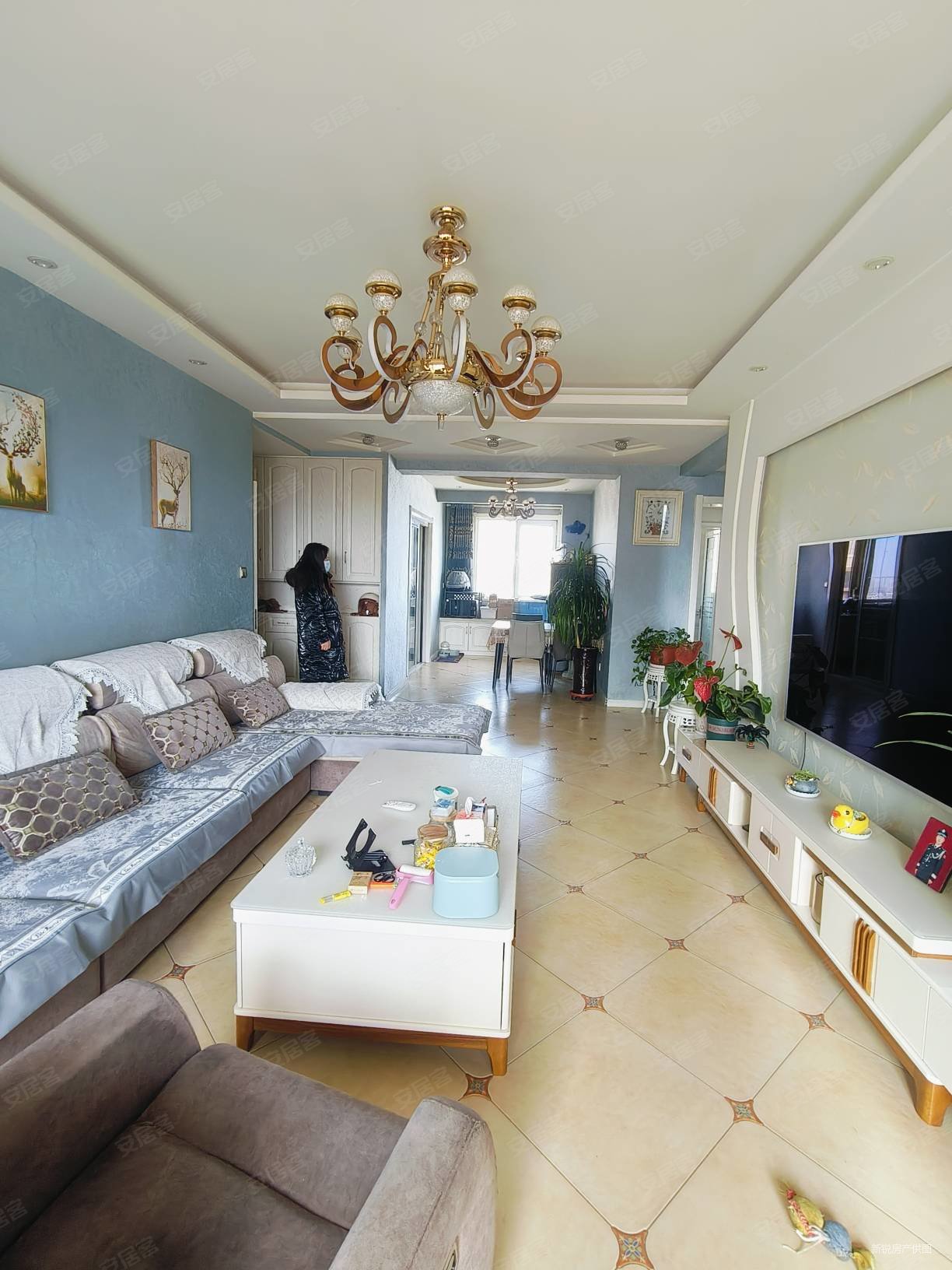 万达华宅南北通透3室2厅拎包入住看房方便