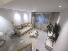 信阳羊山新区恒大名都高铁站 恒大翡翠龙庭loft 豪装2室 家具家电齐全随时看房出租房源真实图片