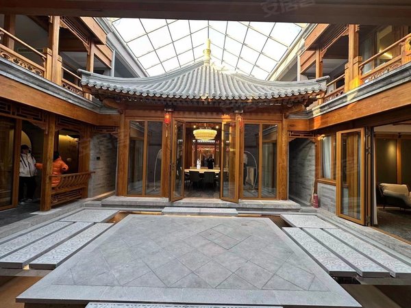 燕郊东煤厂胡同小区西城 后海 恭王府 轻奢三进四合院出租 院内停车8