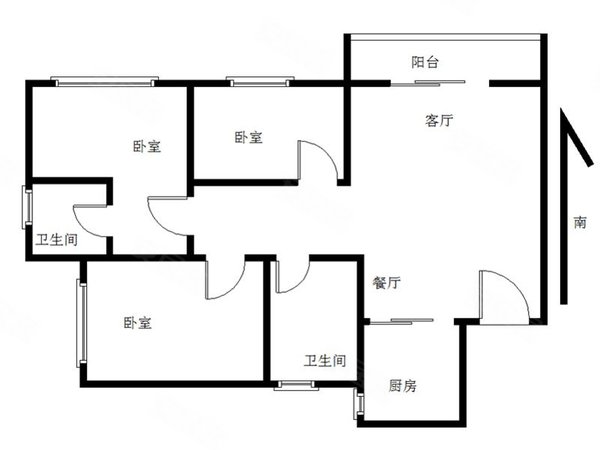 深圳光明光明星河天地星河天地 3室2厅89m整租出租房源真实图片