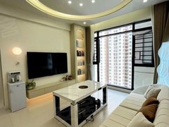 益阳赫山万达广场租了绝不后悔 城市学院西门出来一套非常温馨适合小情侣的一居室出租房源真实图片
