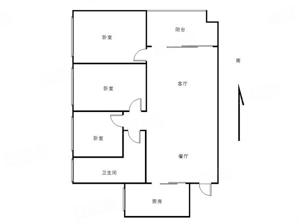 【多图】星河荣御,沙井租房,精装中层,户型方正,南北通透,实用率很高