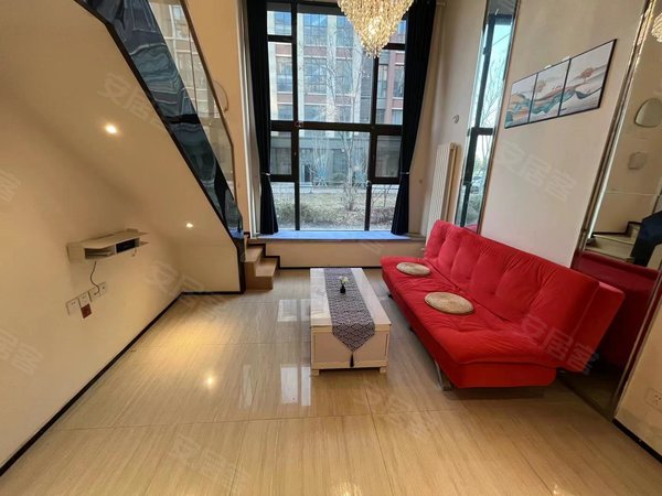 青岛城阳流亭恒大御澜国际(商住楼)单身loft公寓民水民电 南向采光好