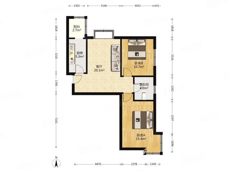 和瑞园南北通透电梯房出行方便满五精装可拎包入住
