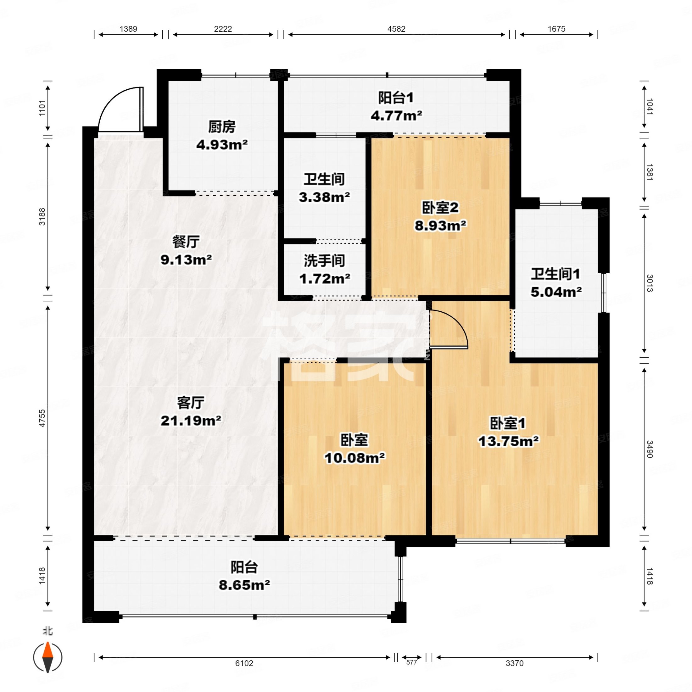 春江明月业主急售南北通透三房双阳台户型不考高铁急卖急卖