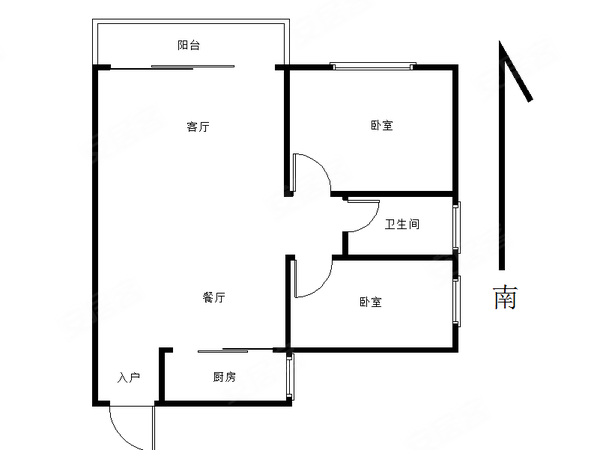 衡阳名仕华府户型图图片