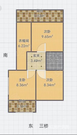 衡泰冠城(别墅)6室2厅3卫286㎡南北498万