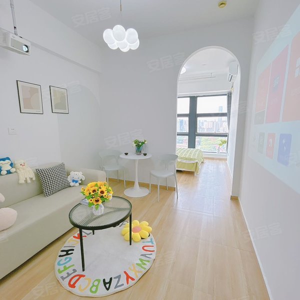 整租｜龤餼单身公寓~可月付~可短租~学生免押~黄兴广场~拎包入住