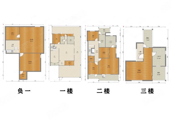 海信清泉墅5室3厅4卫314㎡南北4850万