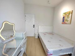 简阳城东新区旭海时代广场0中介 小米空调 密码锁 独冰独电 95遮光帘 可短租月付出租房源真实图片