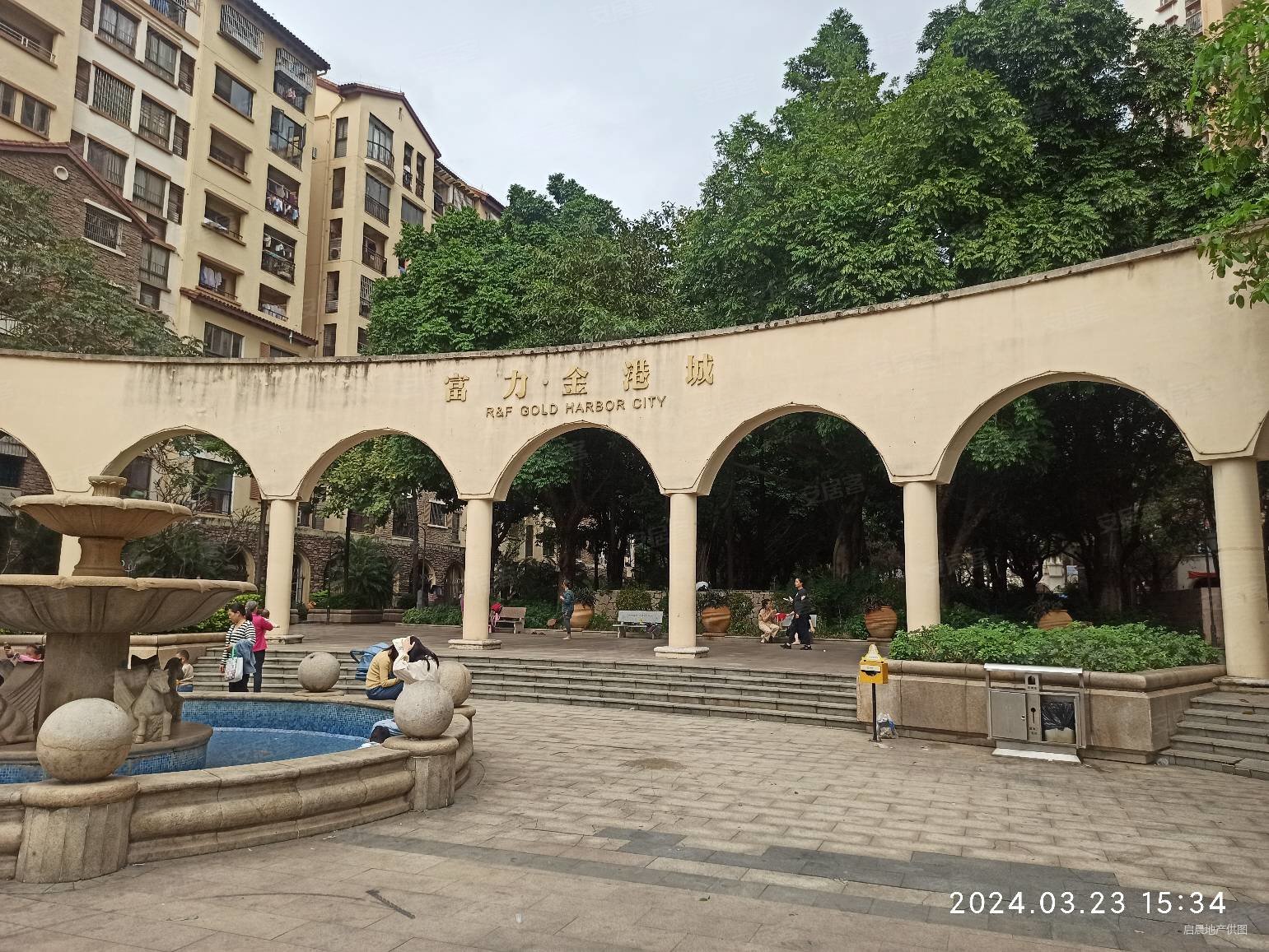 富力金港城 高楼层 一房一厅 采光好