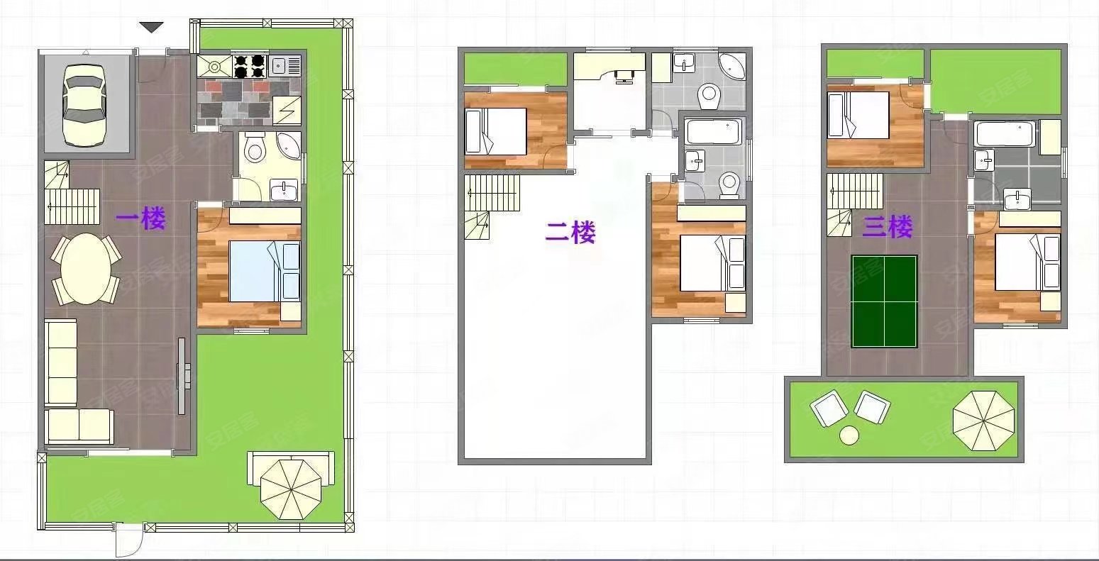 宿州院子5室2厅3卫192㎡南北350万
