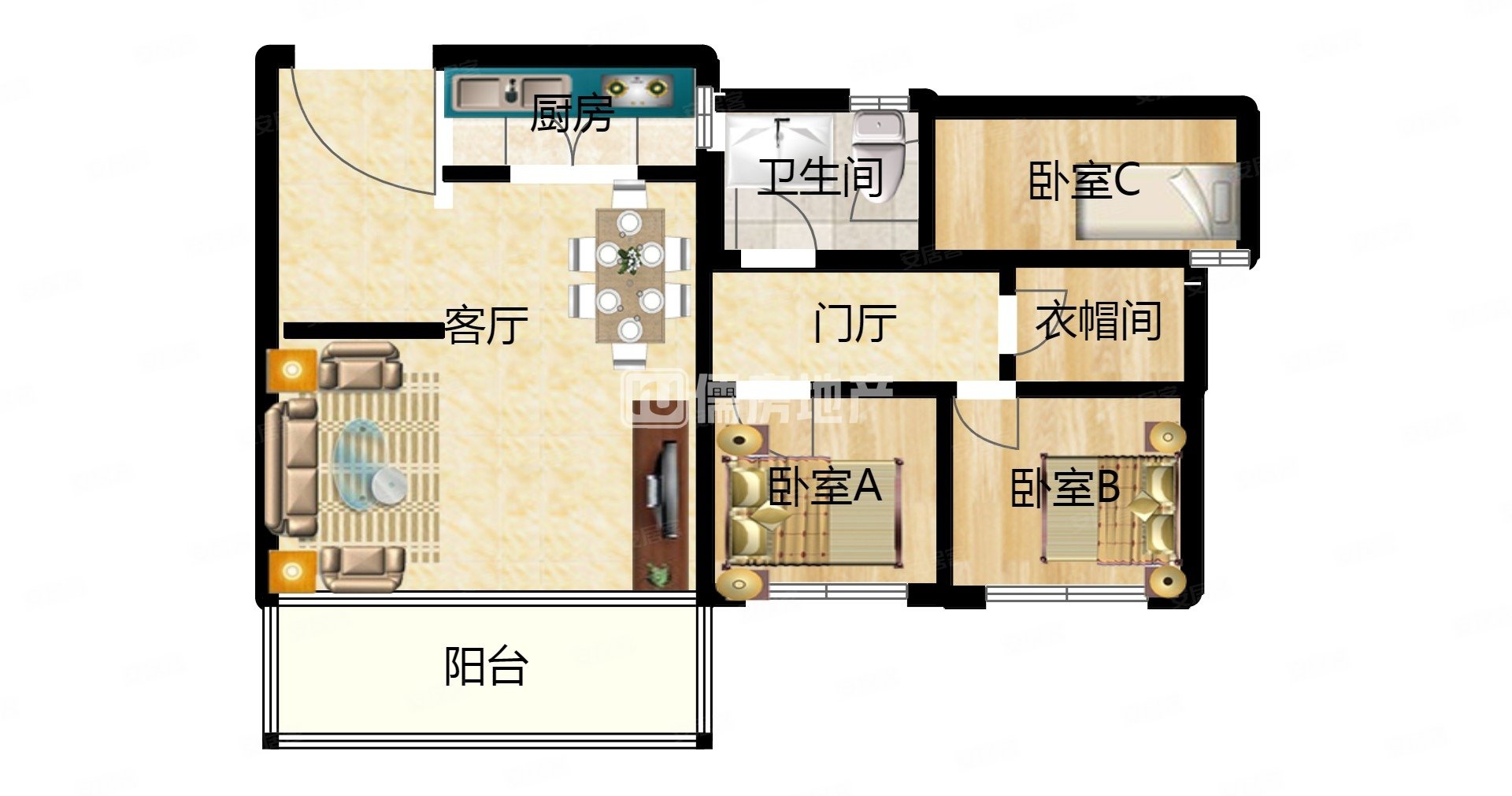 紫金公馆精装三房, 可用,看好可谈,香溢世纪花城,御景龙湾,紫金公馆