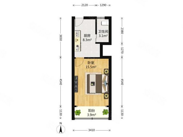 福州仓山南江滨西大道祥浦苑新出!