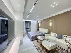 益阳赫山万达广场益阳大道旁边 雄森国际 精装公寓 轻奢风格 押一付一出租房源真实图片