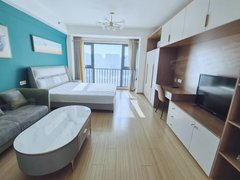 永康东城旅游商场（可短租月付）万达楼上单间公寓 拎包入住出租房源真实图片