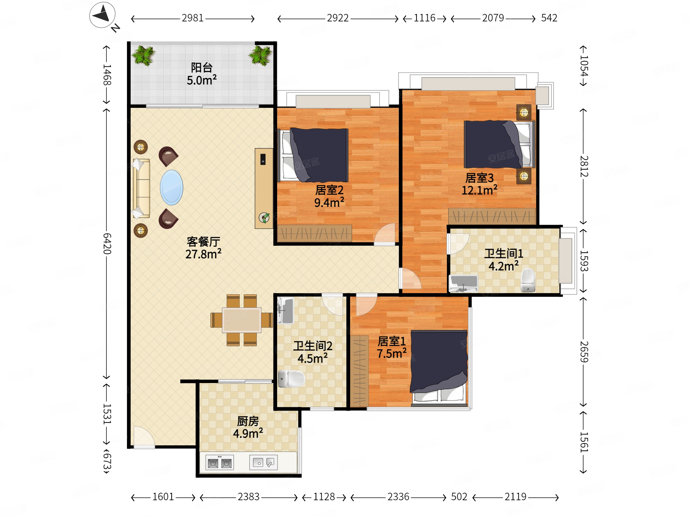 深中配合满五年自住装修价格可谈