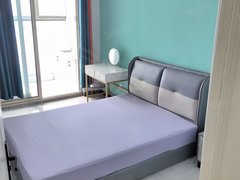 曹县曹县城区曹城城区大润发旁 万基世纪名城 出租精装主卧带独卫阳台全自动洗衣机出租房源真实图片