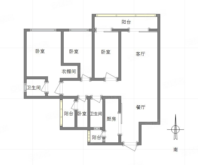 融景城馨苑户型图片