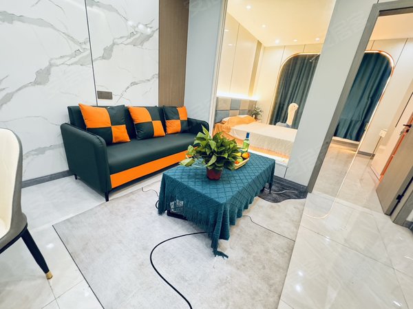 金华东阳东阳江北南岸名城银泰城 河山夜市 轻轨站 一室一厅两室一厅可以可短租可月付出租房源真实图片