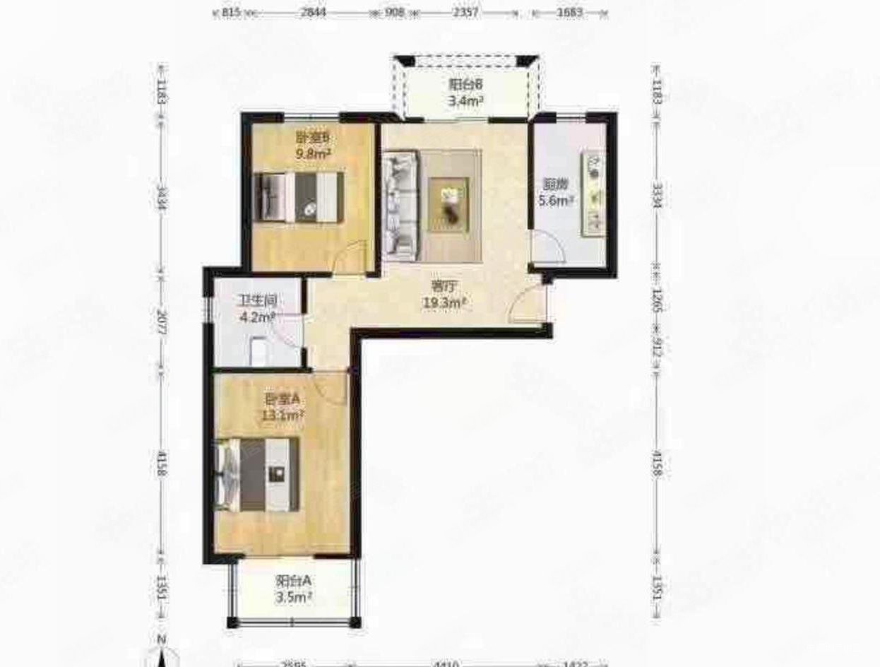 新上房源永康城丹桂苑房主急售