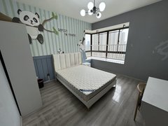 合肥经开南艳湖靠近启迪科技园 国际花都朝南主卧带飘窗 可月付 实图实价出租房源真实图片