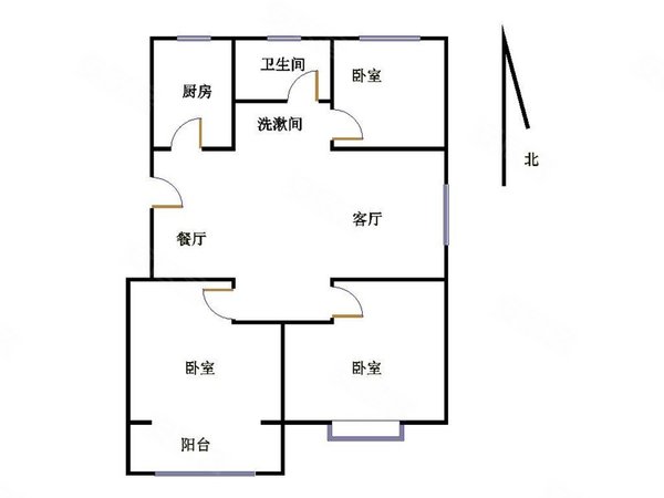 小城之春,农业大学租房,小城之春 3室1厅1卫 电梯房 精装修94平米