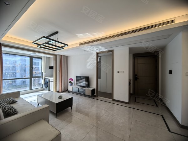 金华婺城湖海塘金地湖塘月色花园金地湖塘月色 豪装三房 家具家电齐全 南门双阳台 可拎包入住出租房源真实图片