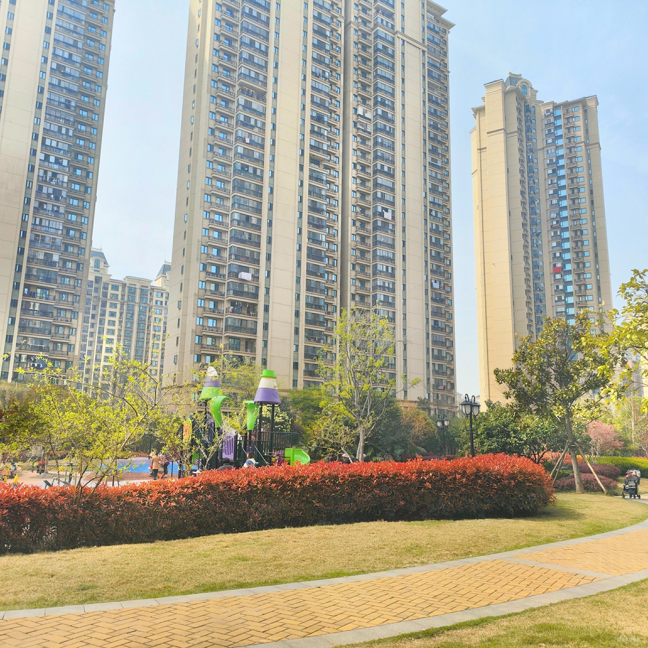 武汉恒大城(二期)2室2厅1卫91.39㎡南北86万