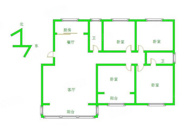 海昌花园4室2厅2卫189㎡南北147万