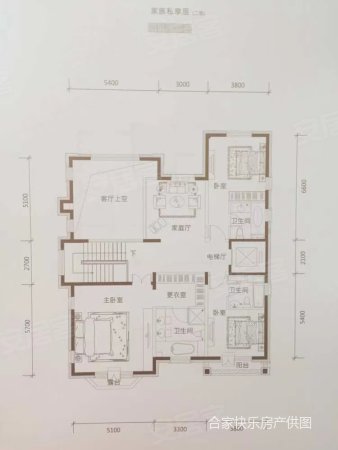 润泽御府5室2厅5卫560㎡南北5980万