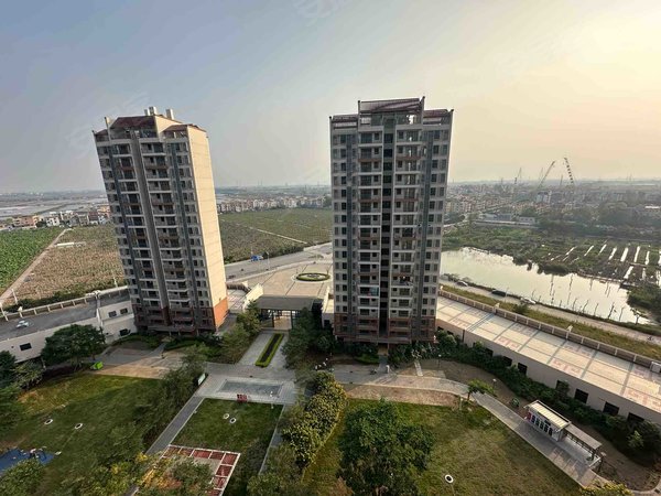 广州南沙万顷沙万源花园房源采光好,南北通透,业主诚意出出租房源真实