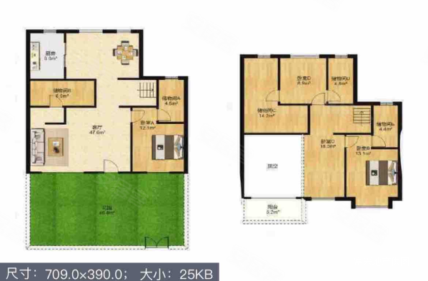 蓝光和雍锦园5室2厅3卫260.73㎡南北808万