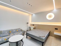 苏州吴中郭巷独墅湖 二号线 一室一厅 带投影仪 大屏幕 短租月付 养宠物出租房源真实图片