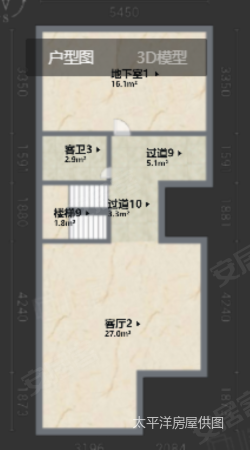 上坤旭辉墅(别墅)5室3厅5卫107.92㎡南北910万