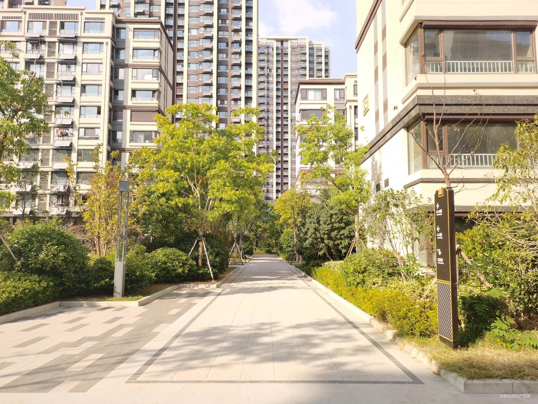 荣盛书香府邸公园里