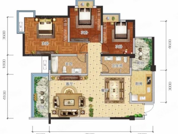 【多图】中德英伦城邦(k区),南延线租房,华阳一号线十八号线地铁口 广