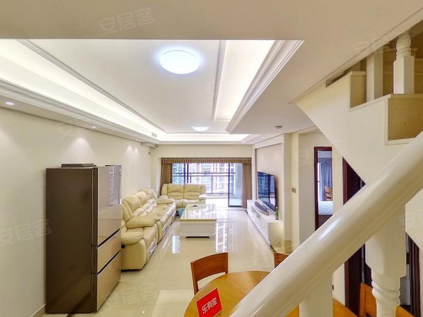 【多图】信义御珑豪园,坂田租房,次新大社区精装大复式5房,业主急租