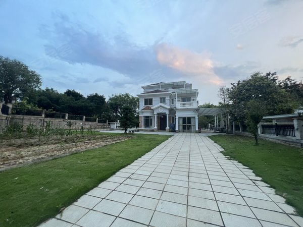 一线湖 独栋别墅 带泳池 门口即可垂钓,广州周边租房-广州58安居客