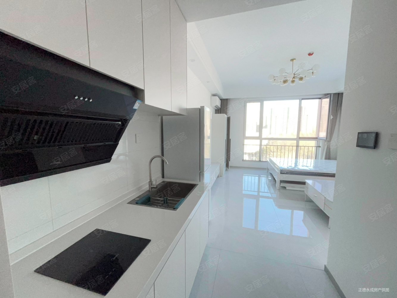 燕郊岩峰云裳1室2厅1卫40㎡北28万