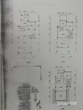 恒大金碧天下(别墅)5室3厅3卫196㎡南75万